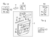 Toyota Avalon Car Speakers Diagram - 86160-AC450