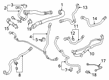 Toyota GR Supra Water Hose Diagram - 16576-WAA02