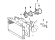 Toyota Land Cruiser Fan Shroud Diagram - 16711-66031