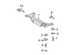 Toyota Crossmember Bushing Diagram - 52272-0E021