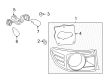 Toyota Corolla Back Up Light Diagram - 81551-12C10