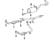 Toyota Tundra Catalytic Converter Diagram - 17410-0P010