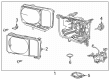 Toyota Land Cruiser Lighting Control Module Diagram - 81056-60N90