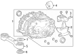 Toyota Grand Highlander Differential Mount Diagram - 41654-0R020