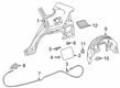 Toyota RAV4 Fuel Door Release Cable Diagram - 77035-0R060