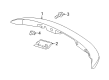 Toyota Yaris Spoiler Diagram - 76894-52040-J0
