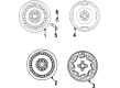 Toyota Tercel Spare Wheel Diagram - 42611-16420-03