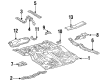 Toyota T100 Floor Pan Diagram - 58111-34090