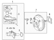Toyota Corolla Brake Master Cylinder Reservoir Diagram - 47220-12250
