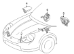Toyota MR2 Spyder Airbag Diagram - 73970-17041-C0