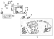 Toyota Tundra Evaporator Diagram - 88501-0C090