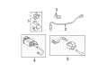 Toyota Avalon Oxygen Sensor Diagram - 89467-07020