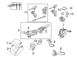 Toyota Windshield Wiper Switch Diagram - 84652-04131