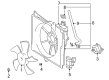 Toyota Echo Fan Shroud Diagram - 16711-21030