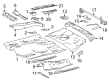 Toyota Corolla Floor Pan Diagram - 58111-02936