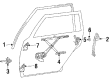 Toyota Camry Rear Passenger Door Handle Latch Diagram - 69330-32240