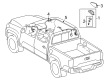 Toyota Tundra Antenna Cable Diagram - 86101-0C580