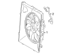Toyota 4Runner Radiator fan Diagram - 16360-25160