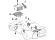Toyota Supra Car Speakers Diagram - 86160-14330