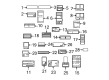 Toyota Land Cruiser Emblem Diagram - 74515-14010