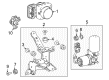 Toyota Camry ABS Control Module Diagram - 44050-33D80