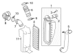 Scion iQ Air Intake Hose Diagram - 17881-47040