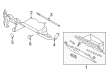 Toyota Glove Box Diagram - SU003-01908