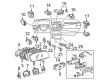 Toyota Sienna Power Window Switch Diagram - 84835-08010