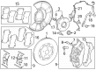 Toyota GR Corolla Brake Rotor Diagram - 43512-52180