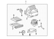 Toyota Prius Blend Door Actuator Diagram - 87106-47070