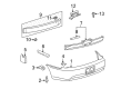 Toyota Solara Bumper Cover Diagram - 52159-AA904
