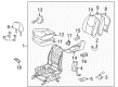 Toyota RAV4 Seat Covers Diagram - 71074-42071-E0