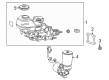 Toyota RAV4 Master Cylinder Repair Kit Diagram - 47055-0R020