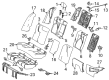 Toyota Camry Seat Cushion Diagram - 71503-AQ020