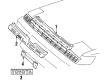Toyota Celica Grille Diagram - 53101-20240