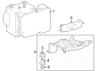 Toyota Sequoia ABS Pump And Motor Assembly Diagram - 44050-AN060