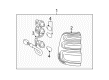Toyota Land Cruiser Light Socket Diagram - 81555-60680