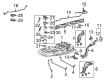Toyota Highlander Fuel Pump Gasket Diagram - 77169-48070