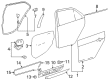 Toyota Yaris Weather Strip Diagram - 68180-52161