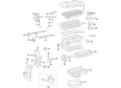 Toyota Prius AWD-e Crankshaft Thrust Washer Diagram - 11791-37010