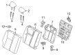 Toyota C-HR Seat Covers Diagram - 71077-F4381-C1