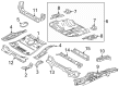 Toyota Prius Floor Pan Diagram - 58301-47320