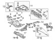 Toyota Prius V Floor Pan Diagram - 58311-47071