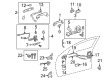 Toyota Avalon Interior Door Handle Diagram - 69206-AA050-C0