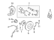 Toyota Prius Brake Rotor Diagram - 43512-47030