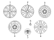 Toyota Yaris Spare Wheel Diagram - 42611-52770