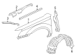 Toyota Avalon Fender Diagram - 53812-07060