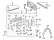 Toyota Door Hinge Diagram - 66102-0C021
