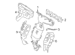 Scion iQ Catalytic Converter Diagram - 25051-47080