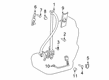 Toyota Sienna Seat Belt Diagram - 73240-08030-E0
